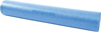 Produktbild von Fitness-Mad Schaumstoffrolle blau 90 cm - Massage Roller für Sport und Regeneration