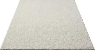 Produktbild von FLOORNOVO Hochflor Teppich Beige einfarbig - 230 x 160 cm - Besonders Weicher Teppich Wohnzimmer & Badezimmerteppich - Pflegeleicht - vielseitig einsetzbar im Innenbereich