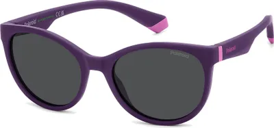 Produktbild von Polaroid Kinder PLD 8065/S Violet 49/16/130 JUNIOR Sonnenbrillen