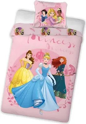 Immagine prodotto di Biancheria da letto double-face Disney 140x200cm - Principesse