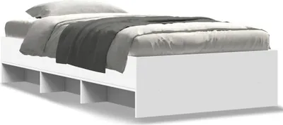 Produktbild von Maison Exclusive - Bettgestell Weiß 90x200 cm Holzwerkstoff