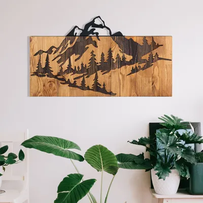 Produktbild von Wallity, Nature, Wanddeko, Schwarz, Metall, 57,5 x 33 cm