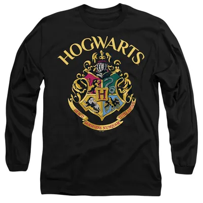 Image de T-shirt Harry Potter, modèle unie pour hommes et femmes, référence TV42292 (taille L), couleur noire