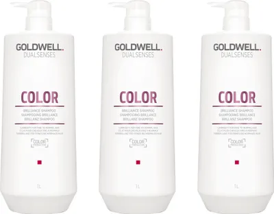 Produktbild von Dualsenses Color Brilliance Shampoo 3x1000 ml