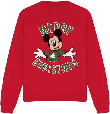 Image de Disney - Sweatshirt für Herren/Damen Uni TV4797 (M) (Rot)