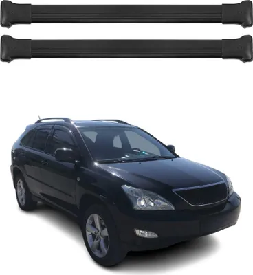 Immagine prodotto di Barre portatutto trasversali per Lexus RX 350 2004-2009 Alluminio Nero