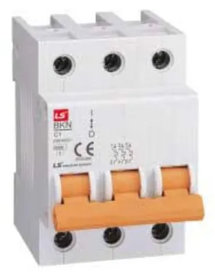 Immagine prodotto di Interruttore magnetotermico 3P, 125A, 10kA, AC, codice prodotto BKH 06110348R0