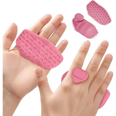 Productafbeelding van Gewichthefhandschoenen grepen - Antislip siliconen - Ergonomisch - Voor mannen en vrouwen - Palmbescherming tijdens krachttraining