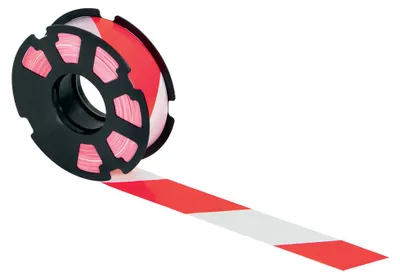 Productafbeelding van Rood-wit waarschuwingslint, 500 meter x 50 mm - TALIAPLAST - 540501