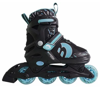 Produktbild von Best Sporting Inline Skates Kinder, verstellbar, ABEC 7, grün, türkisblau oder pink
