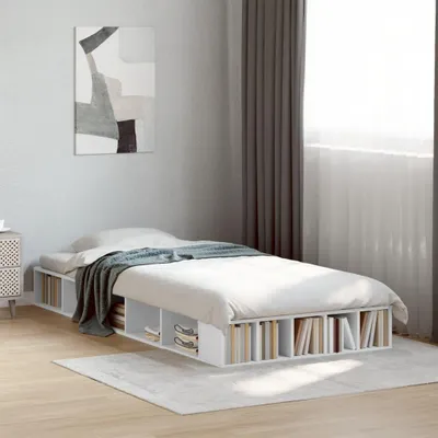 Obrázek produktu pro vidaXL Postel White 75x190 cm Dřevěný materiál