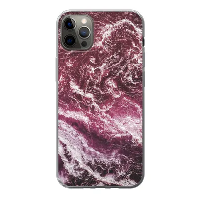 Produktbild von MuchoWow® Handyhülle Schutzhülle Hülle für iPhone 13 Pro Max Marmor - Naturstein - Mineralien Silikon Softcase Handy Hülle - Mobiltelefon