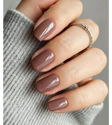 Immagine prodotto di Foglietti adesivi per unghie in gel, color crema marrone, auto-adesivi, indurenti UV, confezione da 20 pezzi