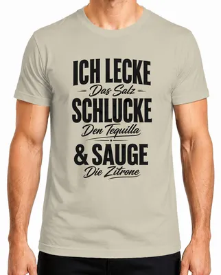 Imagen del producto de Camiseta para hombre, diseño "Statement Sarkasmus", color natural, talla 3XL