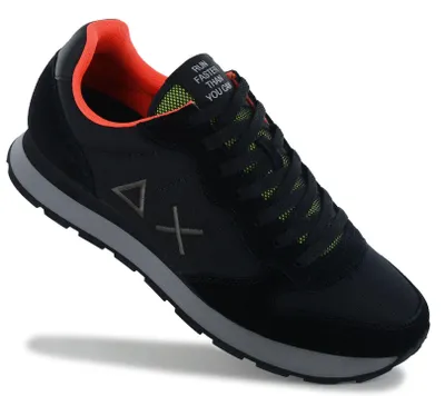 Image de SUN68 Tom Fluo - Baskets pour hommes, couleur noire, référence Z46102-11, taille EU 44