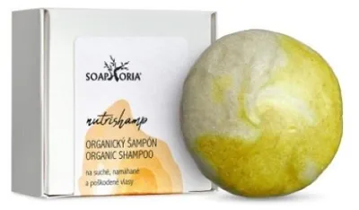 Zdjęcie produktu dla Szampon Soaphoria Festes NutriShamp do włosów zniszczonych, 60 +/- 5 g