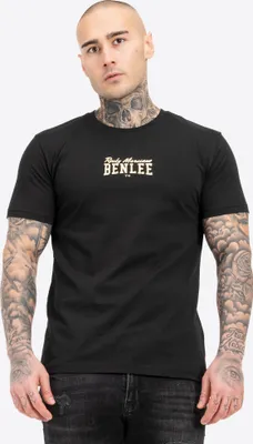 Produktbild von Herren T-Shirt normale Passform KILAAS Black/Yellow 3XL BENLEE