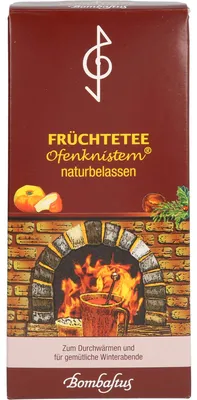 Produktbild von Bombastus Ofenknistern Früchtetee zum Durchwärmen und für gemütliche Winterabende, 200 g Tee