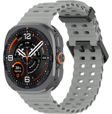 Image de Bracelet pour Galaxy Watch Ultra 2 / Ultra, modèle IconBand de Tech-Protect, couleur gris