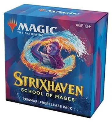 Immagine prodotto di Magic: The Gathering Strixhaven: School of Mages: Prismari Prerelease Pack