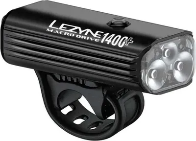 Productafbeelding van Lezyne Macro Drive 1400 Plus voorlamp, accu, 5200 mAh, zwart, 1-LED-4-V737