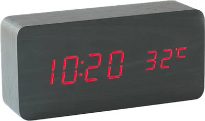 Produktbild von INF Digitálny LED budík Červená