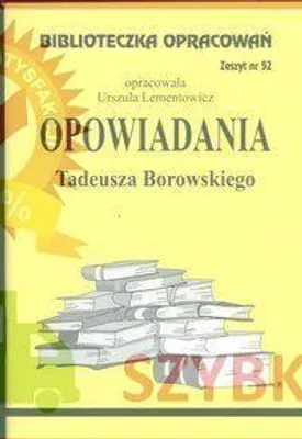 Produktbild von Biblioteczka opracowań nr 052 Opowiadania Borowski - Urszula Lementowicz