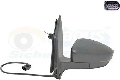 Produktbild von VAN WEZEL 5702803 Außenspiegel Seitenspiegel Links für VW up! Schrägheck (121, 122, BL1, BL2) Konvex Unbeheizt