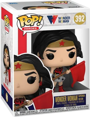 Produktbild von Wonder Woman 80th - Wonder Woman Superman: Red Son 392 - Funko Pop! - Vinyl Figur