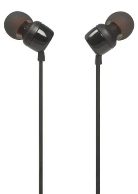 Produktbild von Tune 110 Universal-In-Ear-Kopfhörer Egal ob auf der Arbeit zu Hause oder unterwegs Schwarz