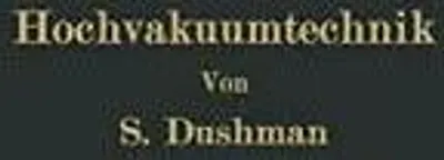 Immagine prodotto di Die Grundlagen der Hochvakuumtechnik