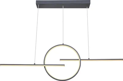 Immagine prodotto di Globo Lighting lampada a sospensione in metallo grafite, LED