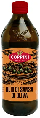 Zdjęcie produktu dla Oliwa z wytłoczyn z oliwek Coppini 1 litr