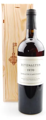 Produktbild von Wein 1970 Rivesaltes Domaine Casenobe in Holzkiste