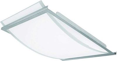 Osram Lunive ARC, Innenraum, Aluminium, Weiß, IP20, Oberfläche, Weiß, Glas, Edelstahl