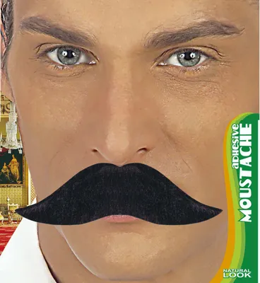 Produktbild von Schnurrbart König Karneval Oberlippenbart