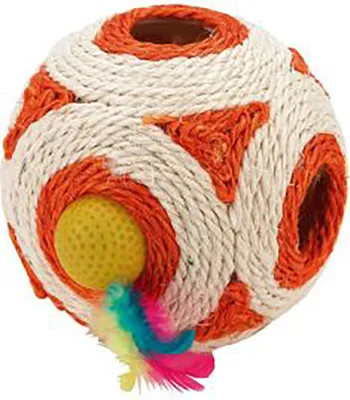 Obrázek produktu pro Hračka pro kočky, sisalový míček, 12 cm, Kerbl