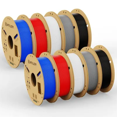 Produktbild von Artillery PLA Filament 1,75 mm 10 kg 3D Druckerfilament Hohe Präzision Blasenfrei für Modellbau und Mechanikteile, Mischfarben