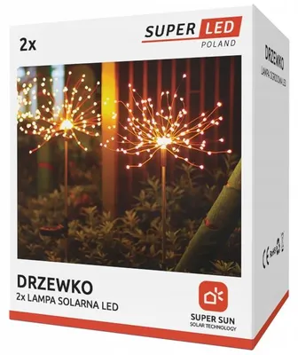 Produktbild von SuperLED Solar-Gartenleuchte LED Pusteblume Baumlicht