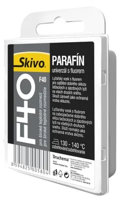 Obrázek produktu pro Vosk Skivo parafín s fluorem F 40 univerzál 40g