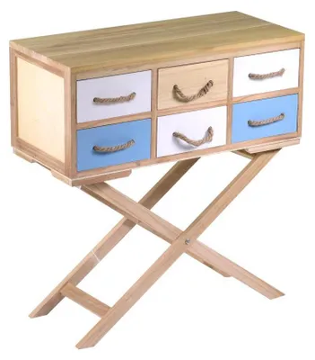 Immagine prodotto di Cassettiera 6 Cassetti 67x30xh30/72 cm in Legno