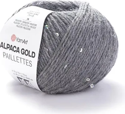 Obrázok produktu pre Priadza Alpaca Gold Sequin 10 x 50 g 9304