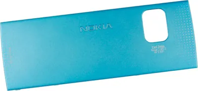 Produktbild von Nokia X6 Akkudeckel Cover azure blau