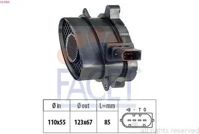 Produktbild von FACET 10.1005 Luftmassenmesser LMM für BMW 3 Touring (E91) Luftmengenmesser