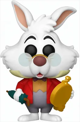 Produktbild von POP Figur Disney Alice im Wunderland 70. Weißes Kaninchen mit Uhr