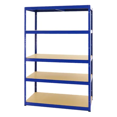 Produktbild von Schwerlastregal Big Elephant M | HxBxT 180x120x60 cm | Fachlast 250kg | Blau