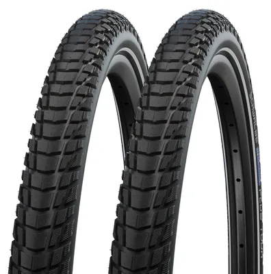 Produktbild von 2x Schwalbe Marathon Plus Tour 40-622 SmartGuard Reflex Drahtreifen 28x1.50