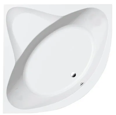 Produktbild von Aqualine DYJE Eckwanne 150x150x42cm, weiß