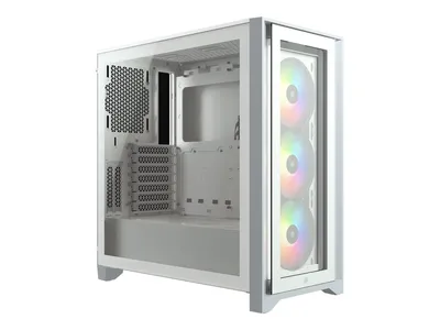 Obrázek produktu pro Corsair iCUE 4000X RGB - Tower - ATX - boční panel s oknem (tvrzené sklo)