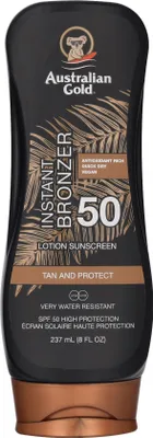Image de Australian Gold SPF 50 Lotion avec Bronzage 237 ml